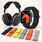 Pack Ultra 2 preto, sete pulseiras e P9